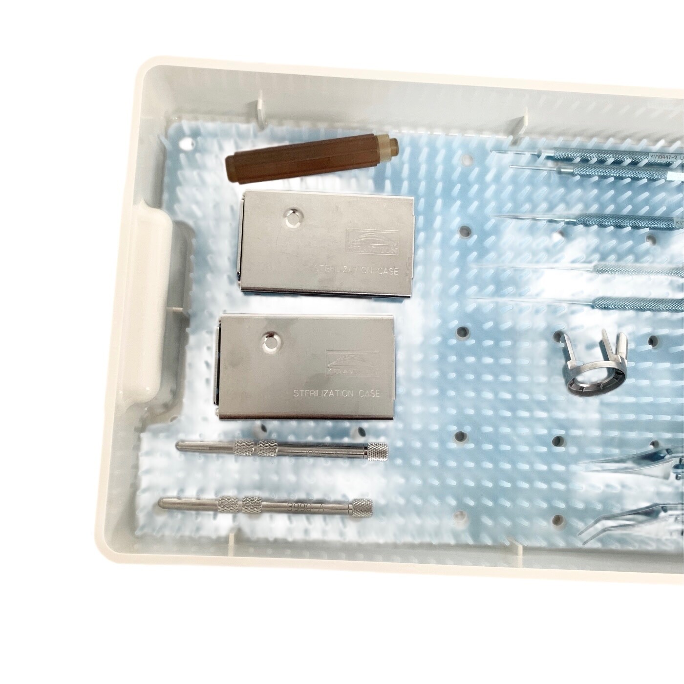 KERAVISION MICRO SURGERY OPTHALMIC INSTRUMENT set OF 12 W/ CASE