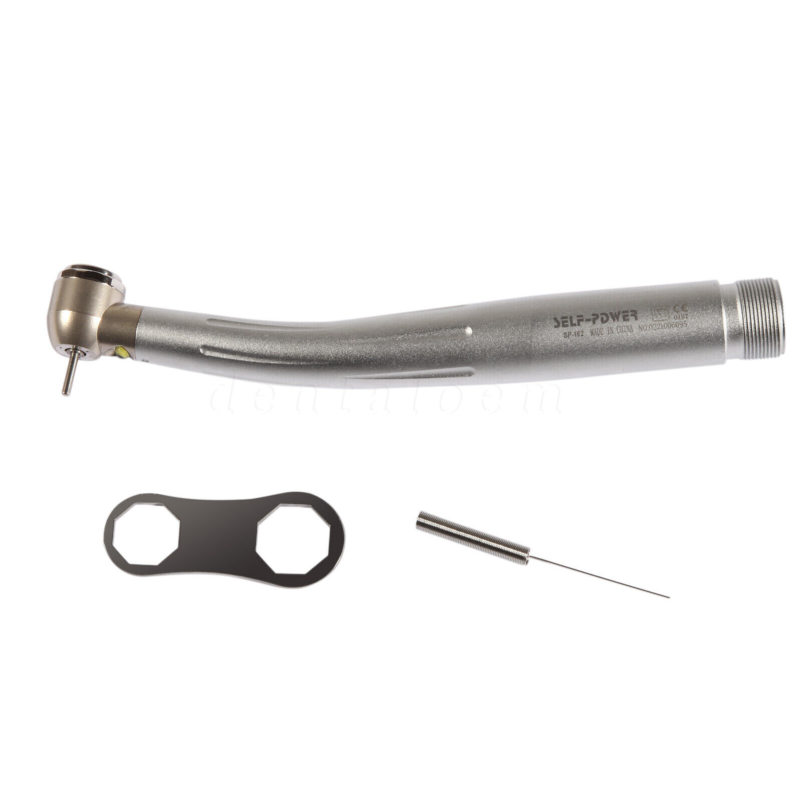 NSK Style Dental Fiber Optic LED High Speed Handpiece Turbine 2-Hole Self Power