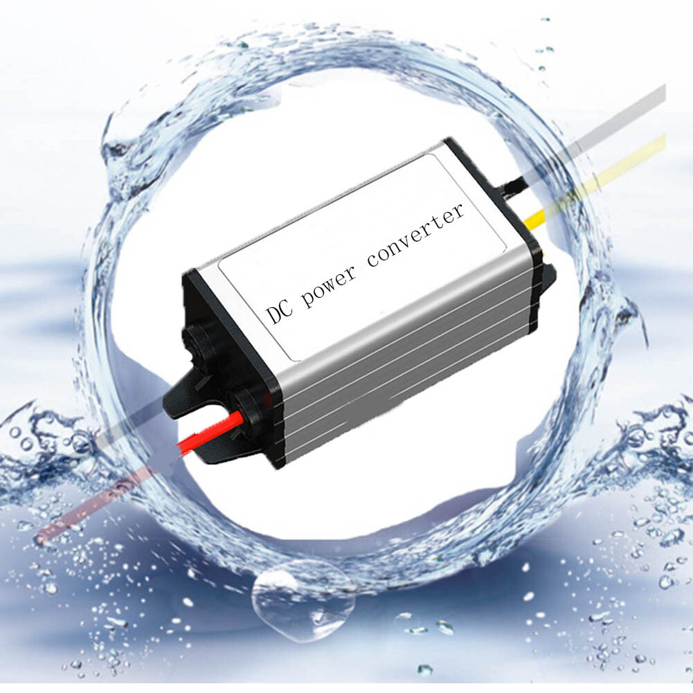 Waterproof DC/DC 24V(14-40V) To（12V 5A 60W ） Car Vehicle Converter Regulator