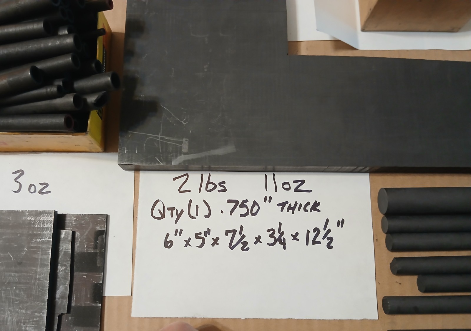 HUGE LOT SINKER EDM GRAPHITE 45 lbs rounds plate block EC 15 4 14 HK6 Cu Copper