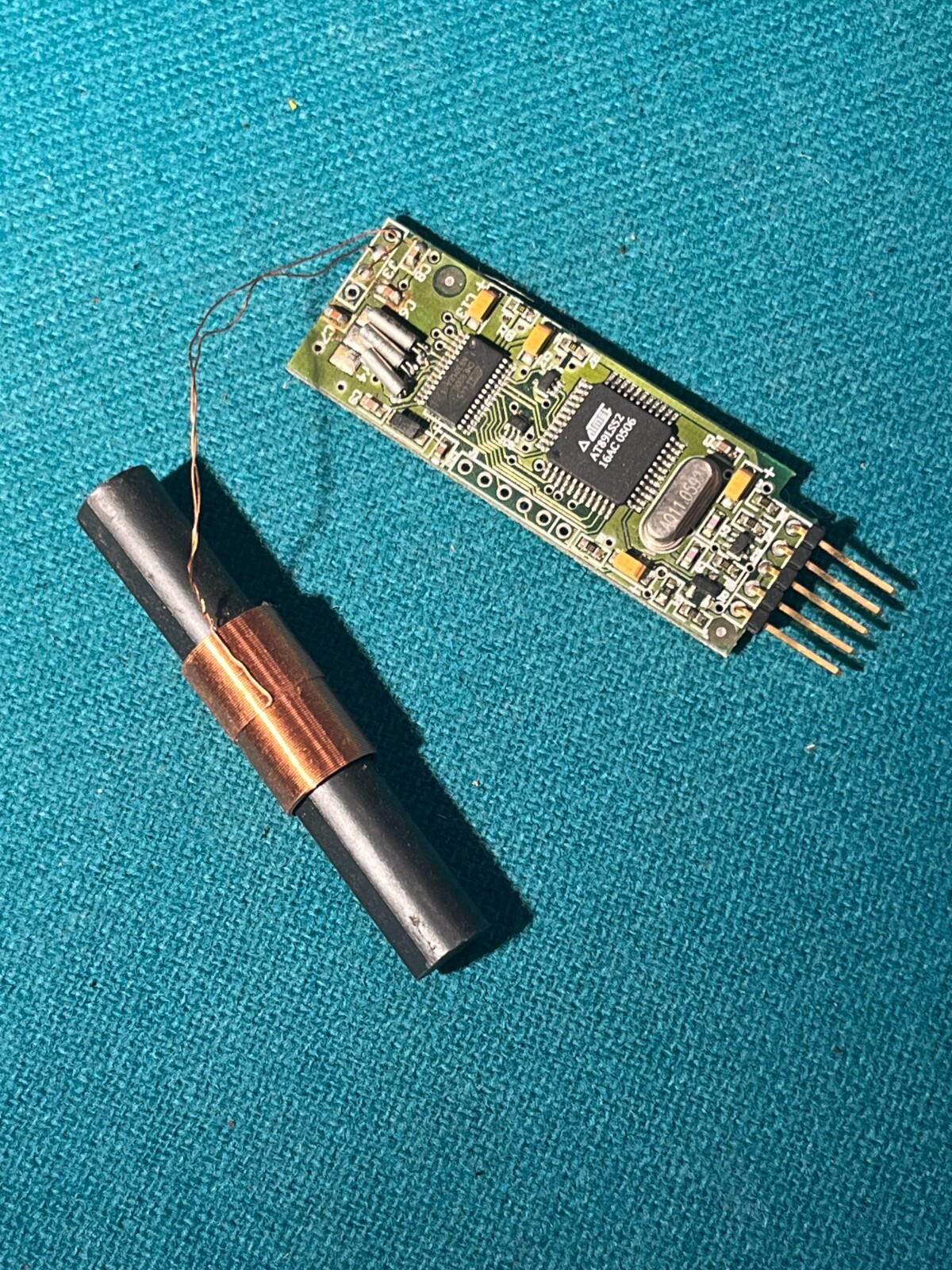 NIST timekeeping module with antenna, RS-232 output, 5VDC