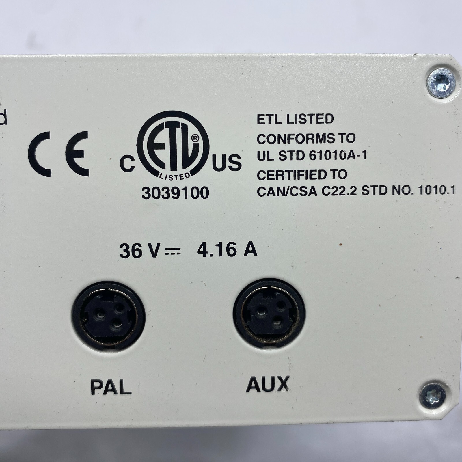 CTC ANALYTICS MN 01-00 PAL SYSTEM POWER SUPPLY MN0100 100V 240V 4A 50/60HZ 🎯