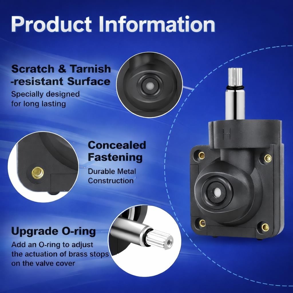 Replacement for Tempress II Pressure Balancing Tub Shower Cartridge, Black