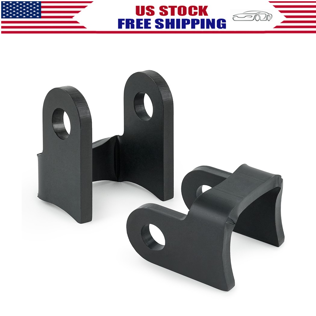 Universal Shock Mount Brackets 2 Pack 3”Bracket, 6mm HRP&O Steel, 1/2″ Bolt Hole
