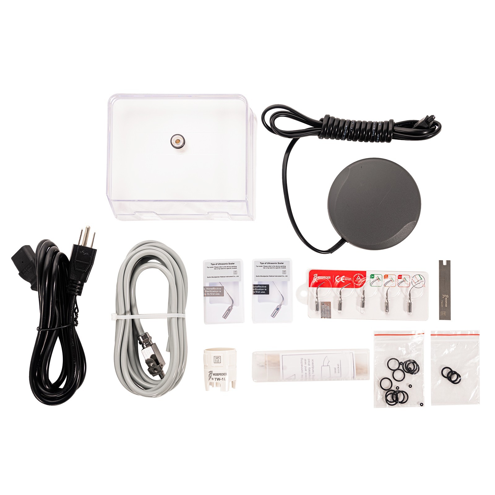 Woodpecker Dental LED Curing Light O Light plus 1 Sec Cure Lamp Metal Head
