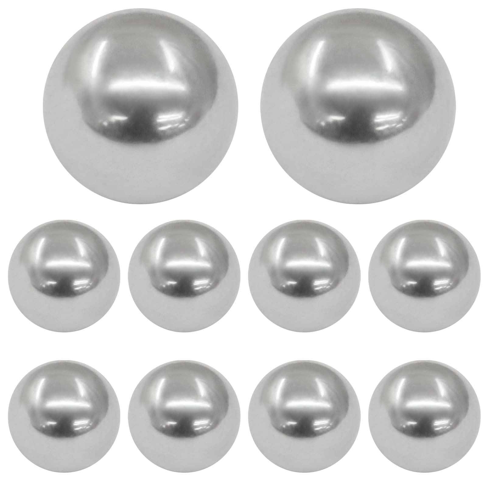 50 PCS 8mm 0.31 Inch 304 Stainless Steel Bearing Balls G200 Precision 28HRC