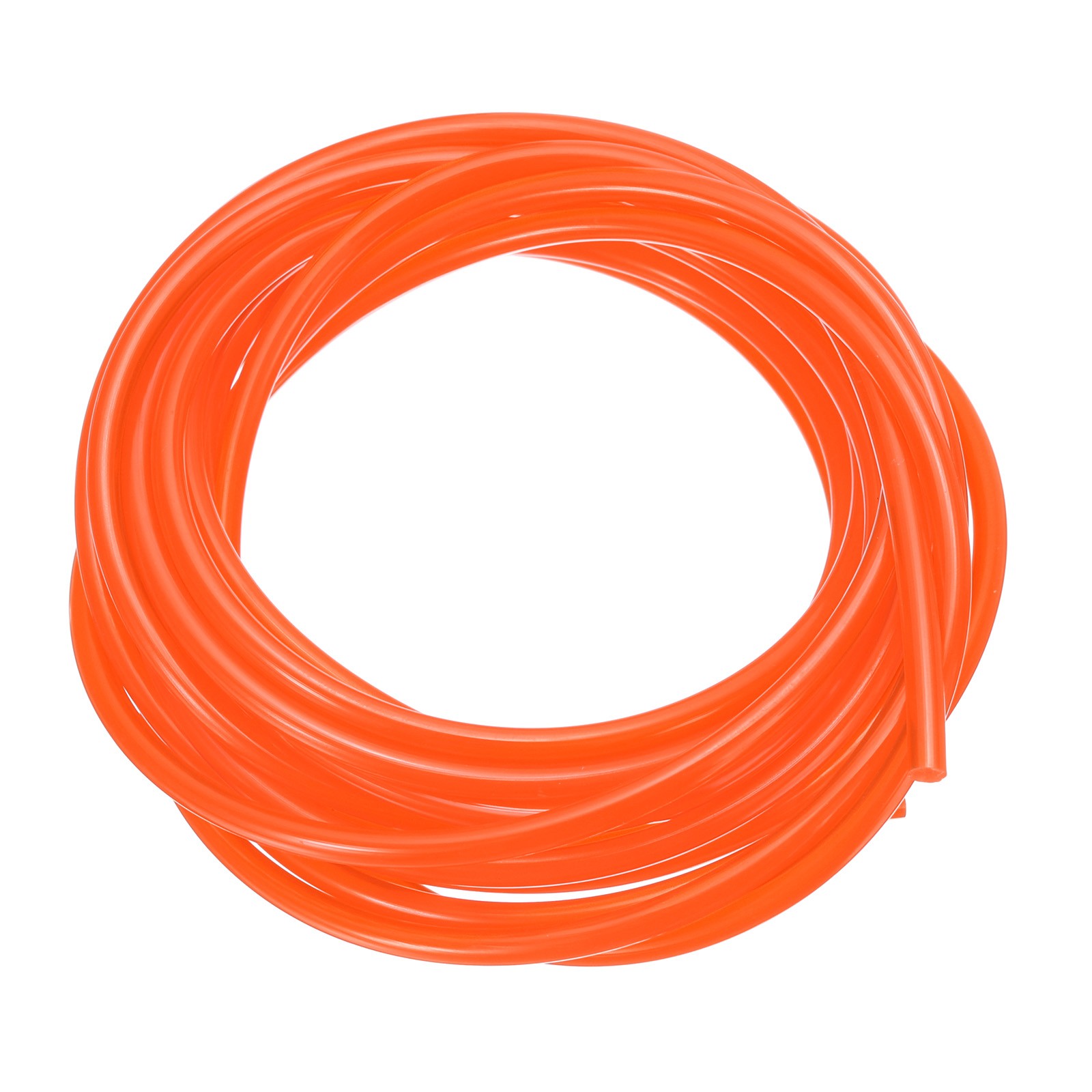 Polyurethane Round Belts 3mm Dia 3 Meters 10ft Length Smooth Surface Orange