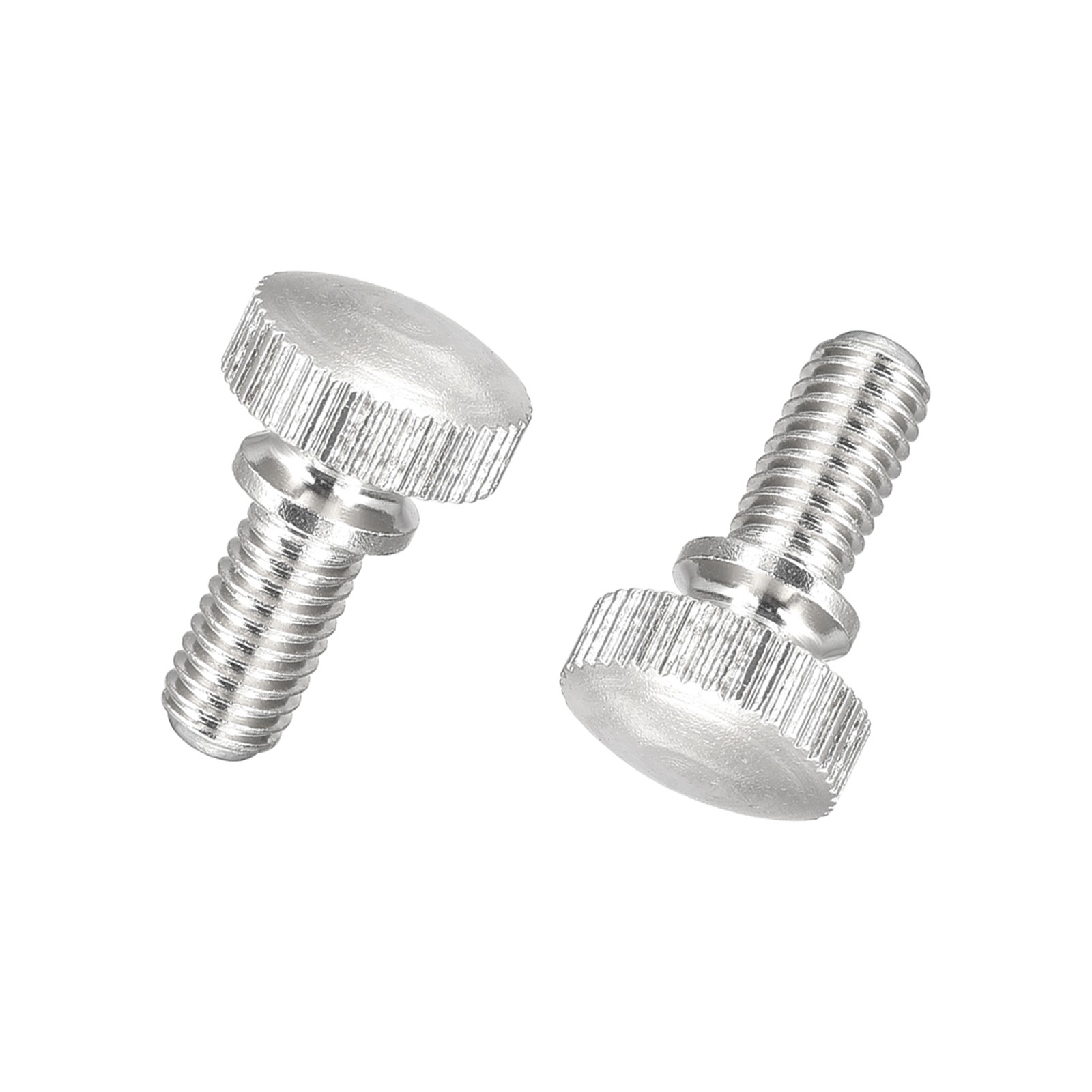 5 Pcs M5x10mm Knurled Thumb Screws Brass Shoulder Bolts Grip Knobs Fasteners