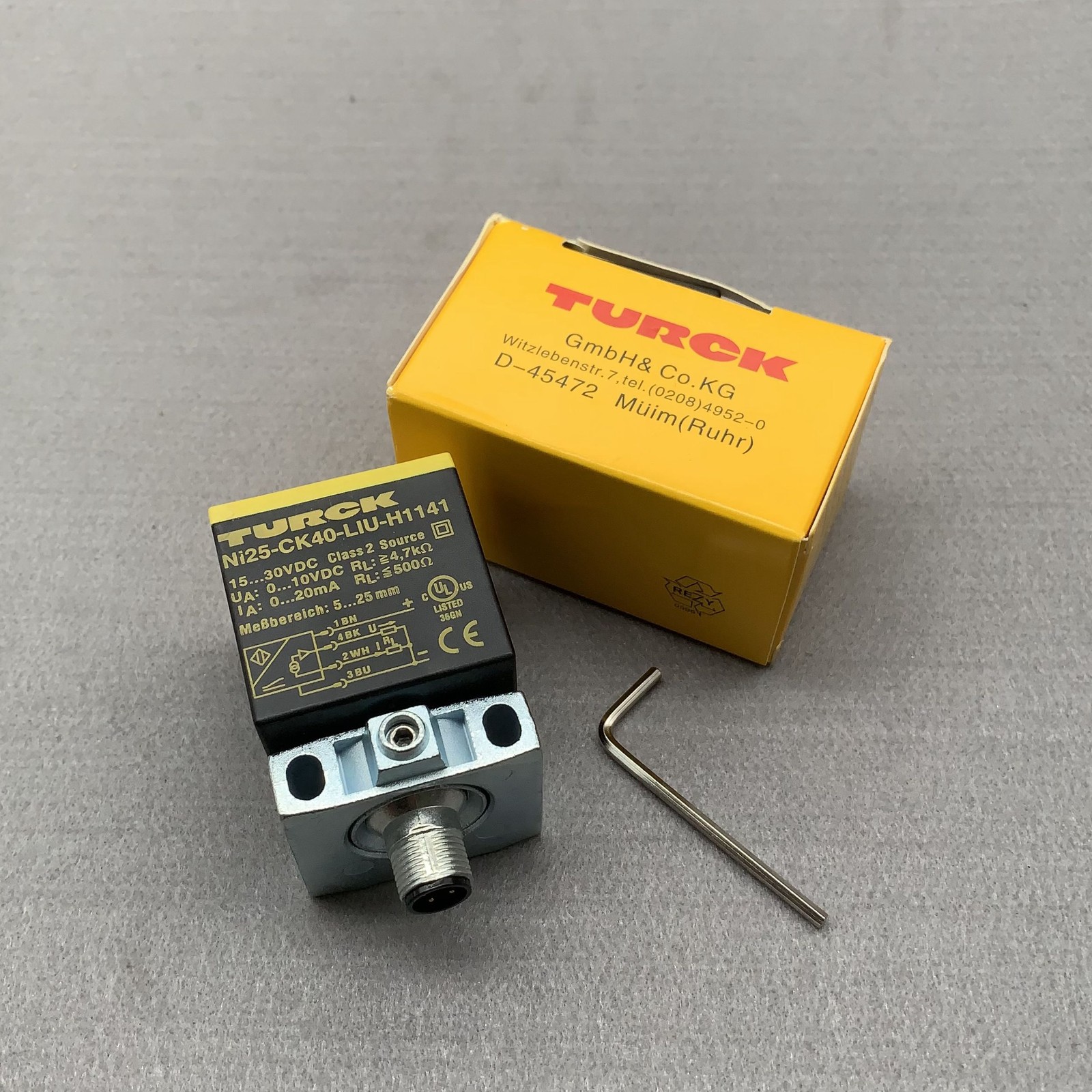 US Brand NEW TURCK NI25-CK40-LIU-H1141 Inductive Proximity Sensor Switch 15.00mm