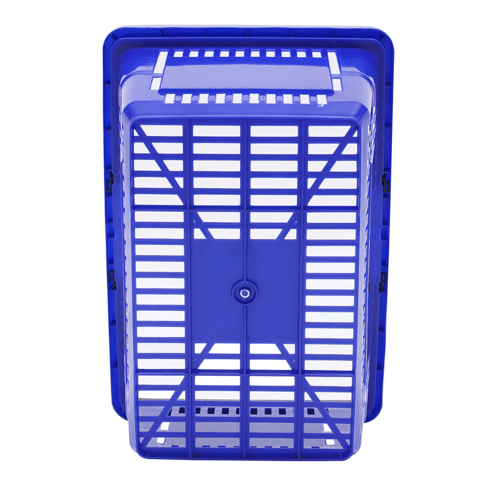 12x Shopping Baskets With Handles Retail Store Supermarket Baskets Stackable NEW