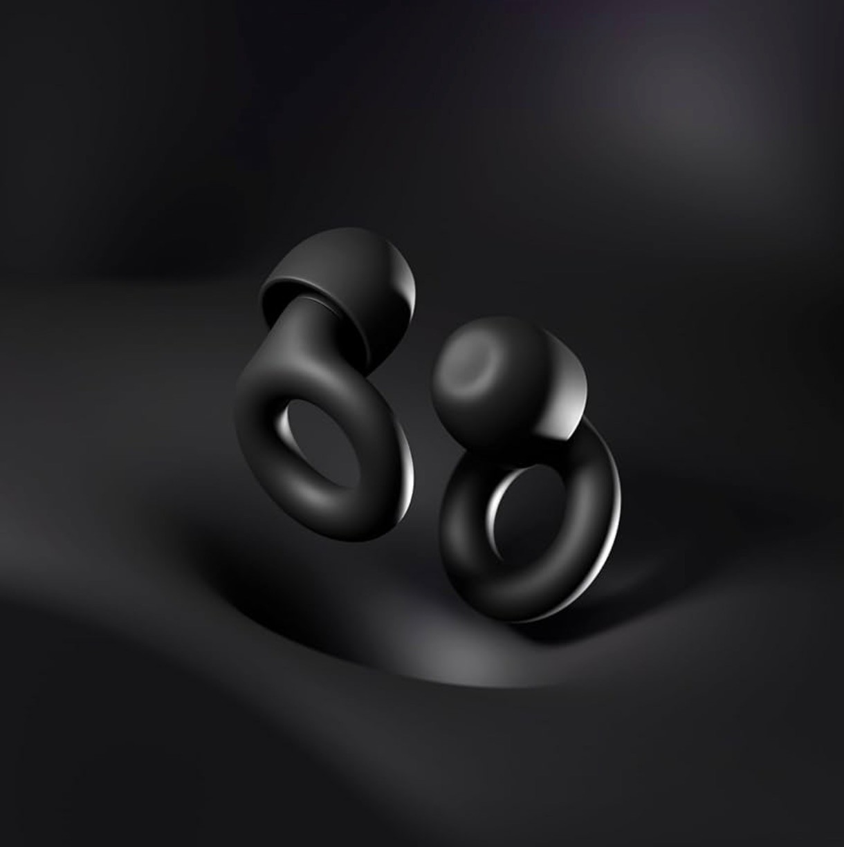 Loop Quiet 2 Ear Plugs for Noise Reduction 14 Rating BLACK Open Box