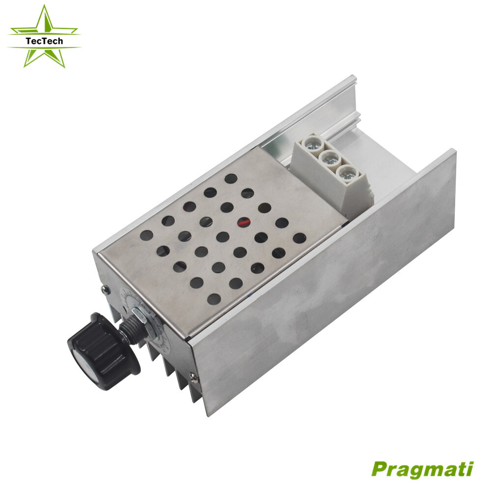 SCR AC 110-220V 10000W Motor Speed Controller Volt Regulator Dimmer Thermostat