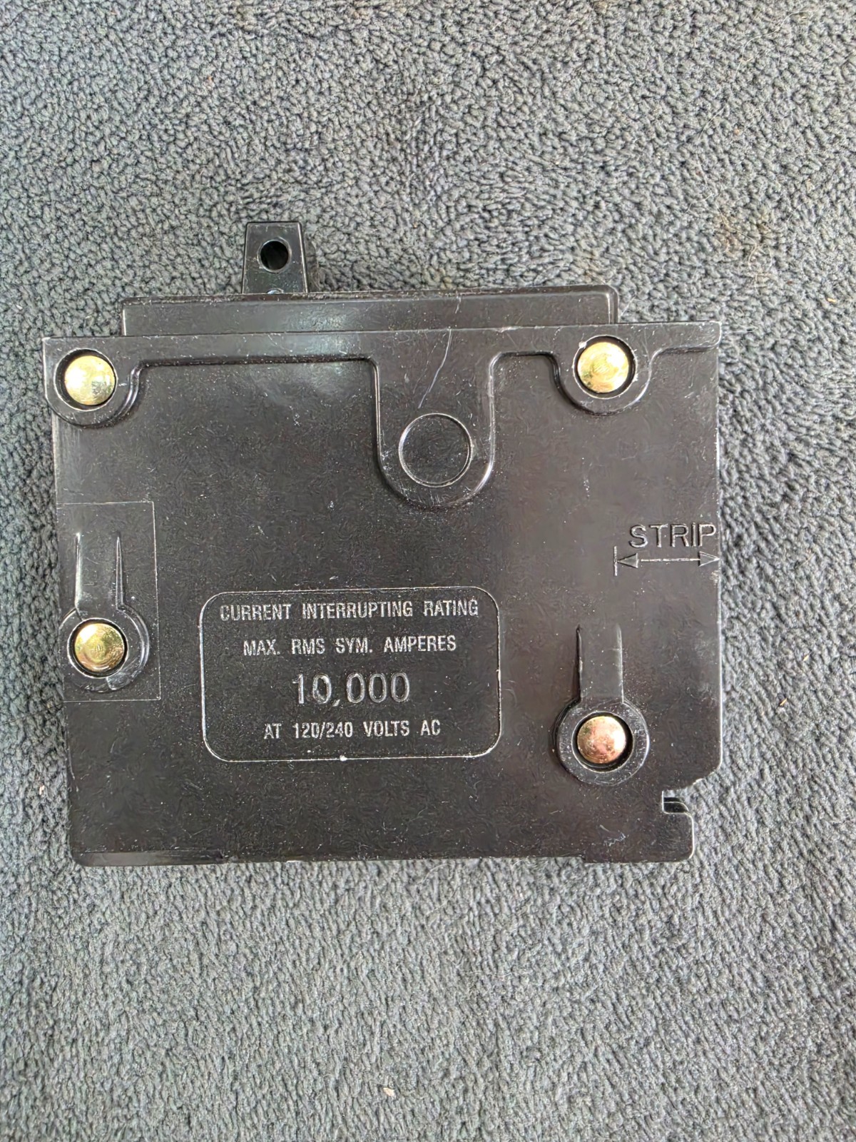 (10) Eaton BR 15 Amp 120/240 Volts Single-Pole Circuit Breaker