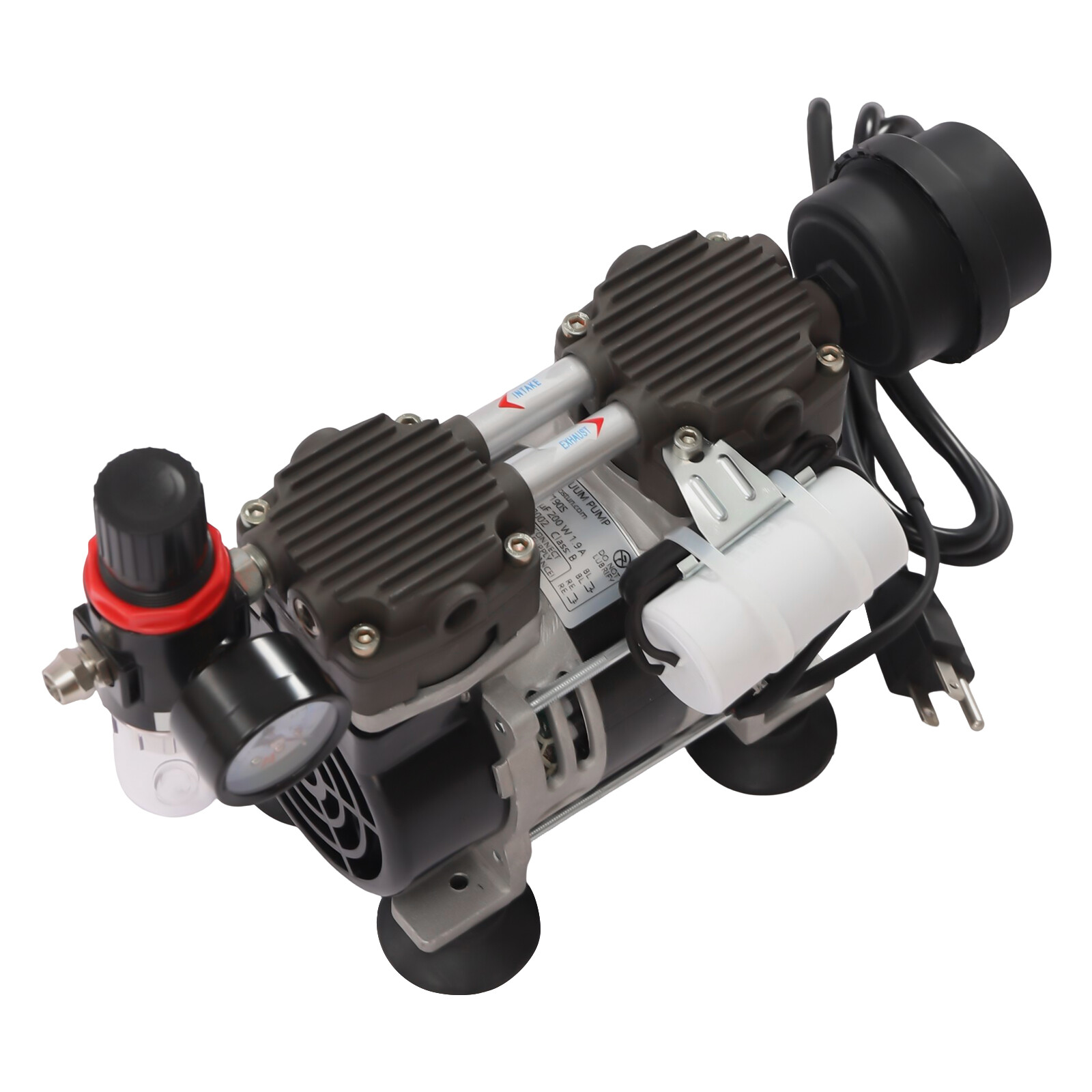 60L/m (2.12cfm) Oil Free Lab Vacuum Pump Oilless Medical Mute Pump – BST-V190S