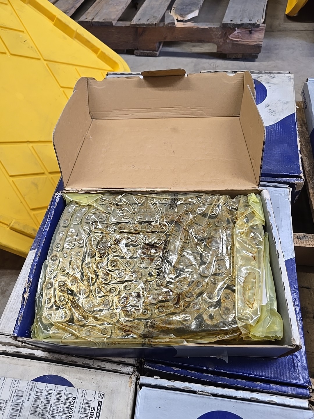 Renold 60-3RB / 60A3X10FT roller chain New In Box.