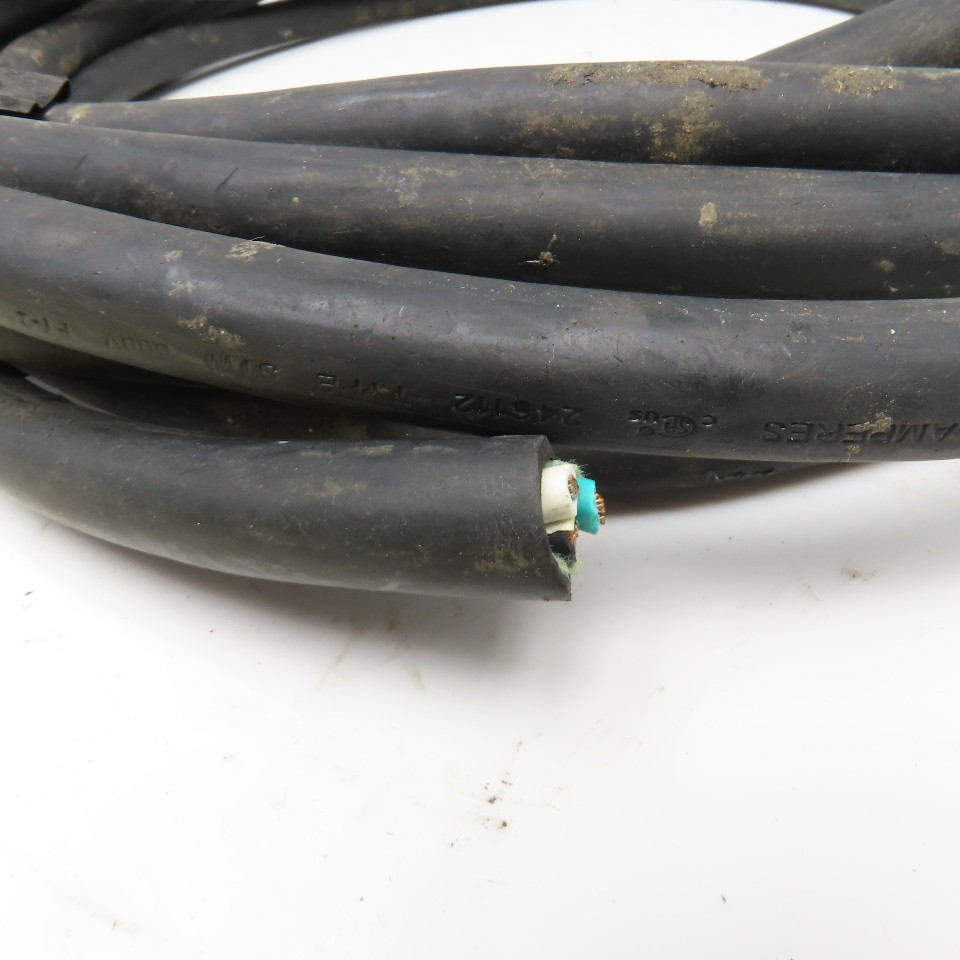 Epicord TT-30P 30A 3 Wire RV Recreational Vehicle Extension Male End Pigtail 30′