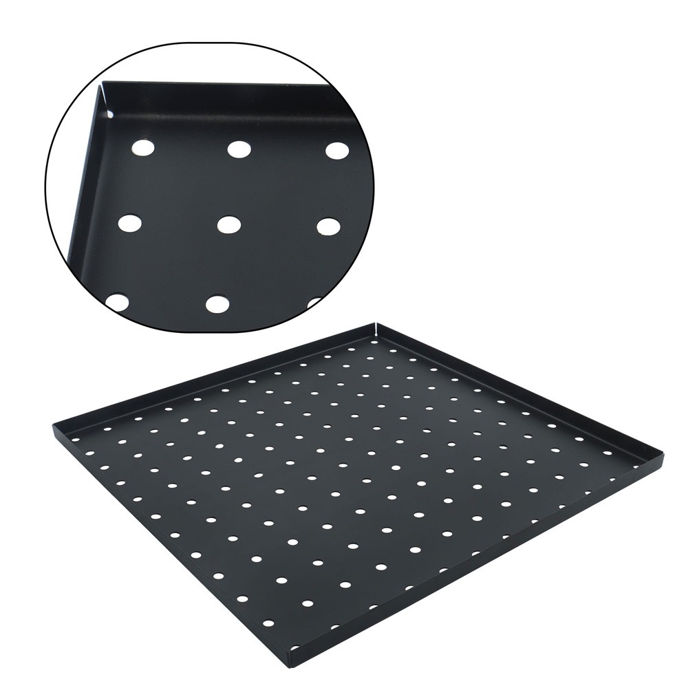4 Packs Metal Pegboards Black Peg Boards Wall For Office Garage Basement Craft