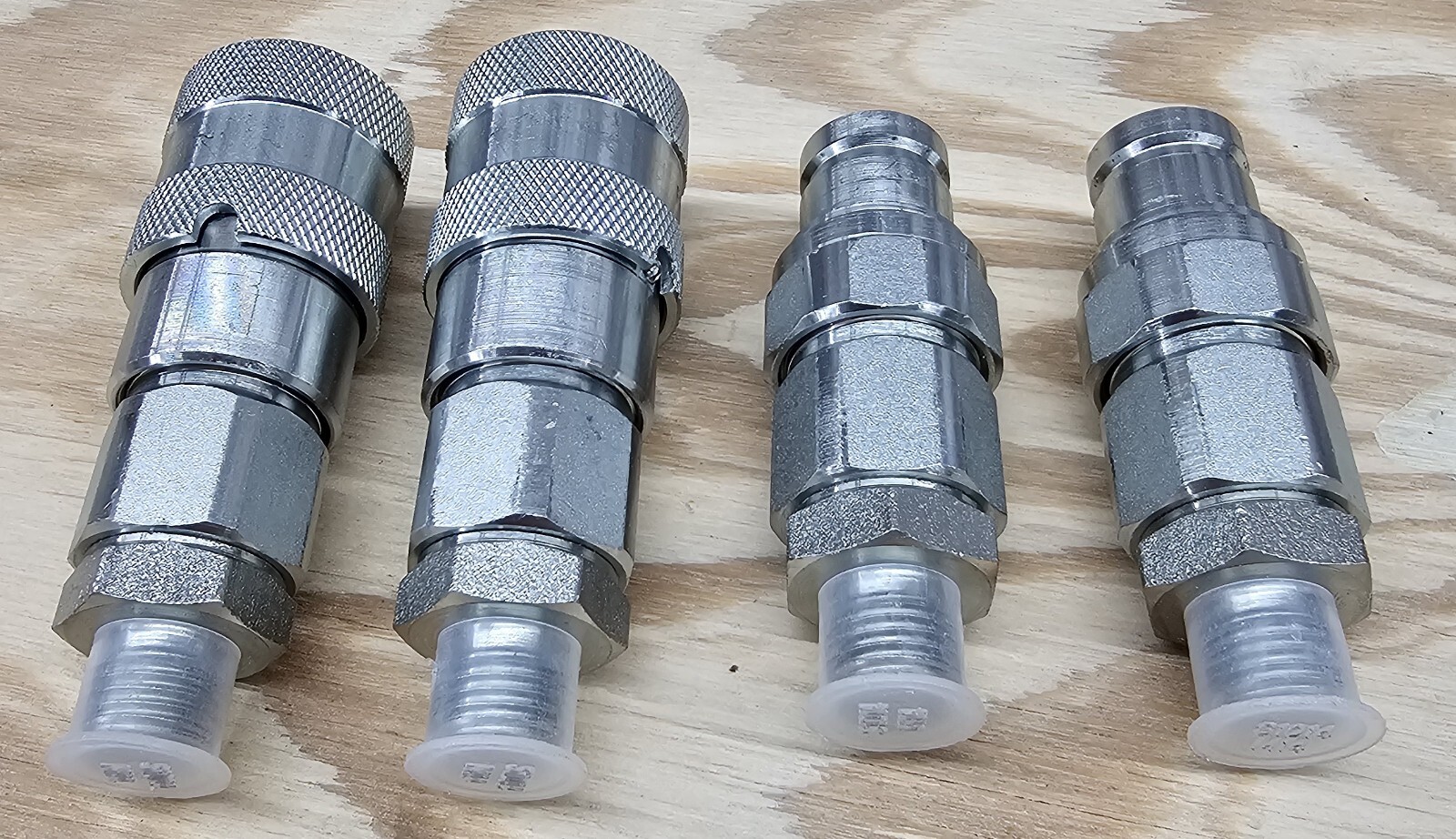 3/8 – DIN 8L – Flat Face Quick Connect SET Mini Excavator AGT Chinese Mini