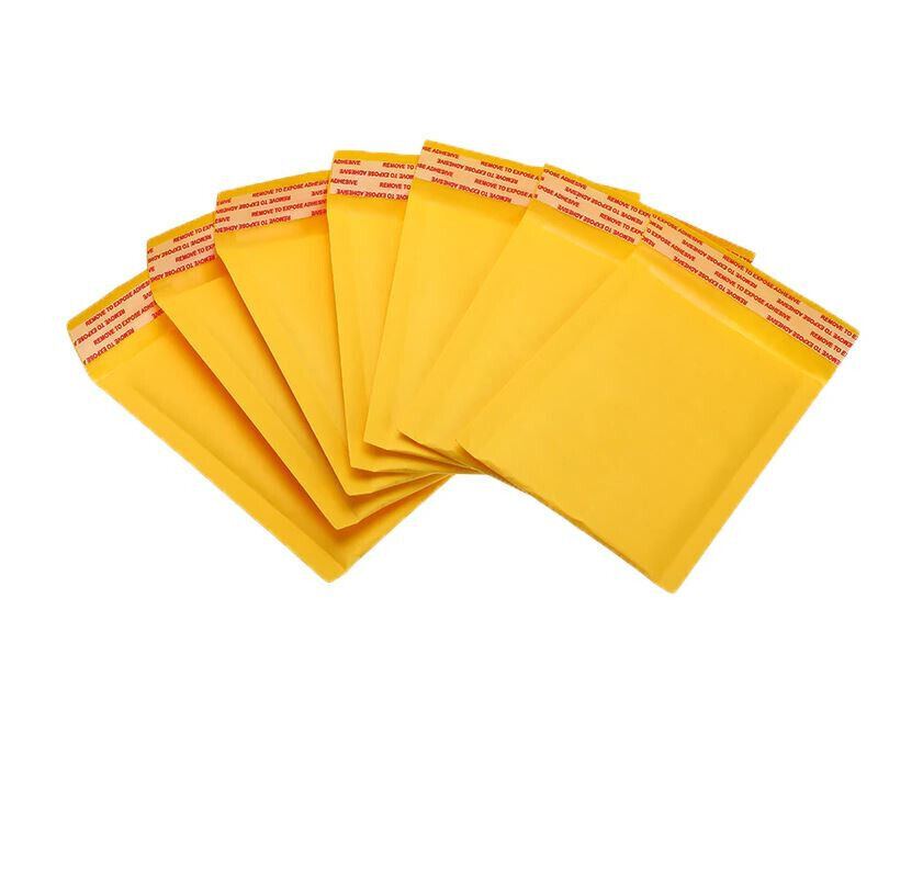 50 #0 6×10 Kraft Bubble Envelopes Padded Shipping Mailers 6.5″x9″
