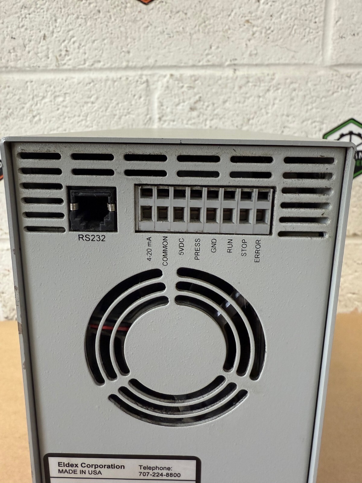 Eldex Corp 5966 Optus 1SM, Pressure Metering Pump, 1/8 Head, 0.003 to 5 mL/min
