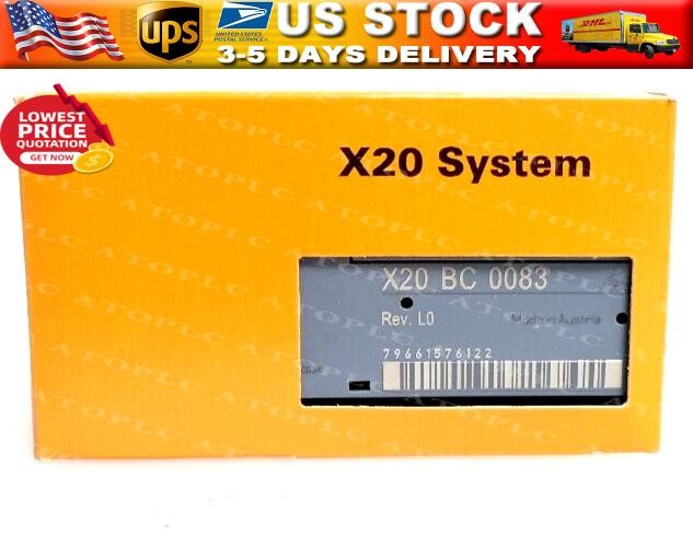 B&R X20 BC 0083 Bus Controller | Rev. L0 | X20BC0083 –