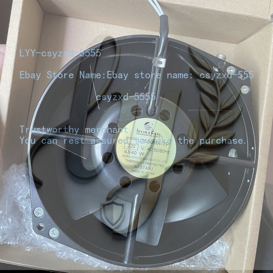1pcs IKURA U7556MX-TP 220V 43/40W 150*55MM full metal fan