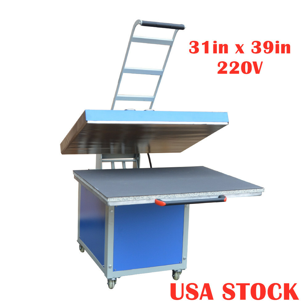 31in x 39in Large Format Manual Operation Hand Force Textile Thermo Transfer
