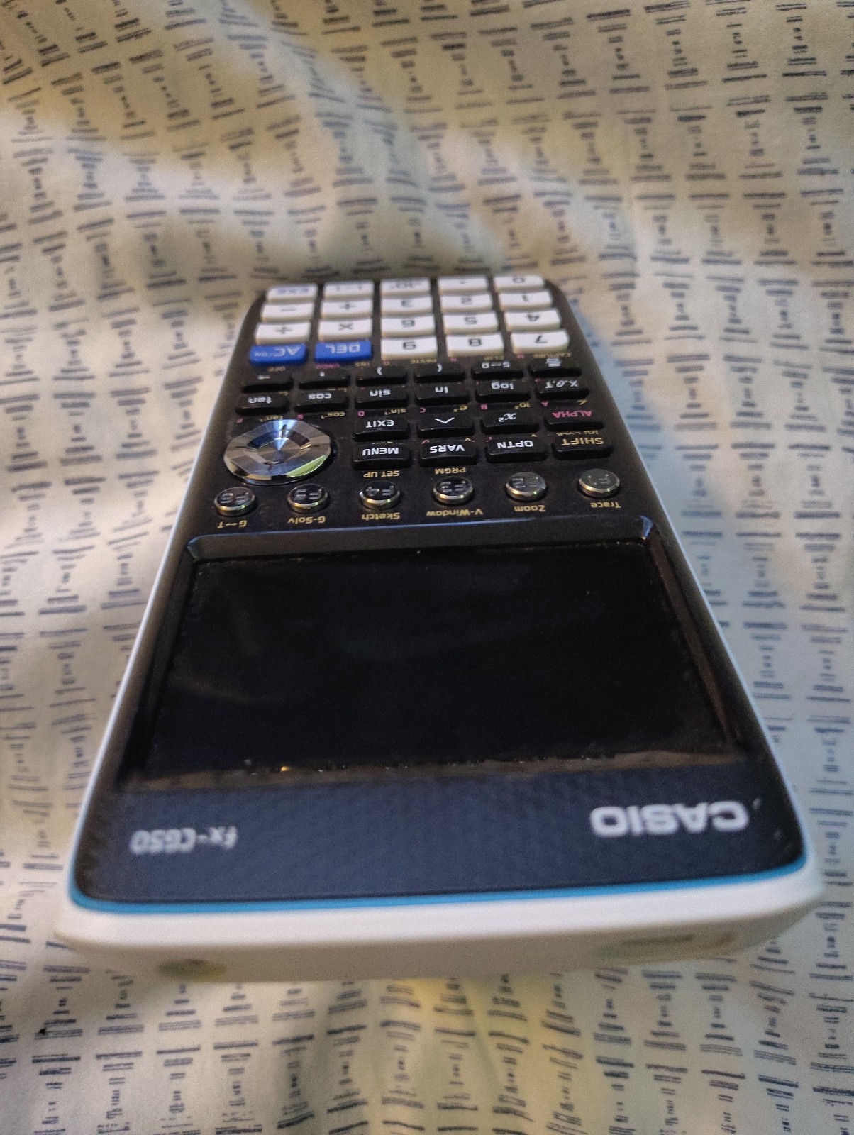 Used CASIO fx-CG50 scientific calculator Color Display USB Japan with case.