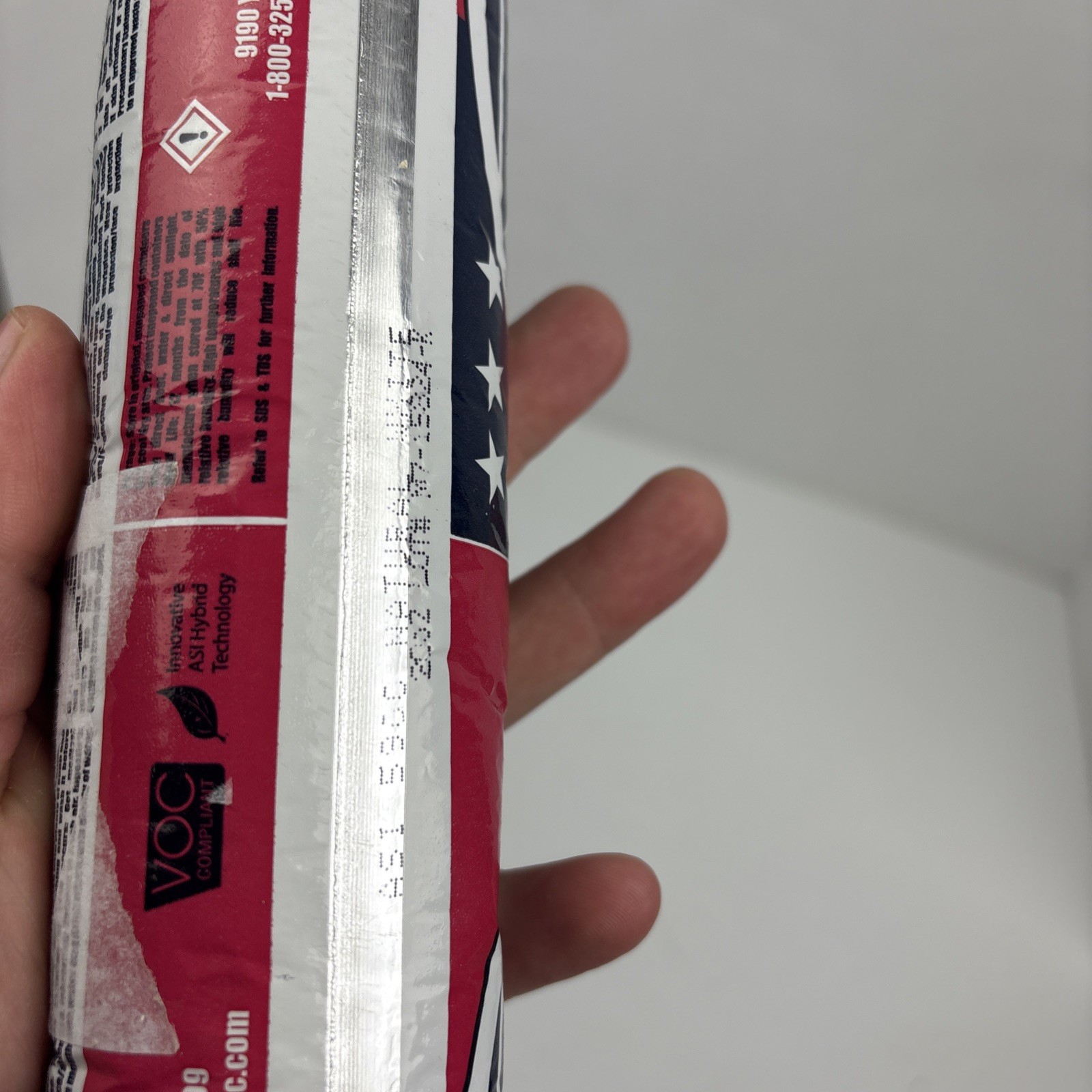 American Sealants Inc 5900 Natural White Innovative Hybrid Sealant Adhesive Grab