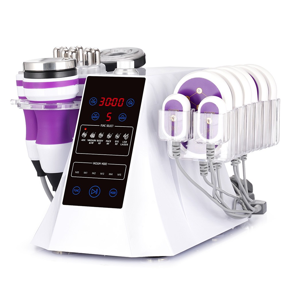 6 in 1 40-K Beauty Machine for Body Massage Facial Skin Care Skin Lifting Lost