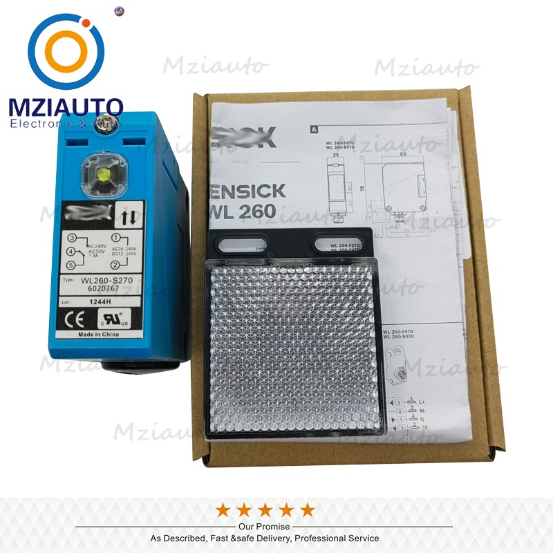 For SICK 6020767 WL260-S270 WL260S270 Mirror Reflection Photoelectric Sensor USA