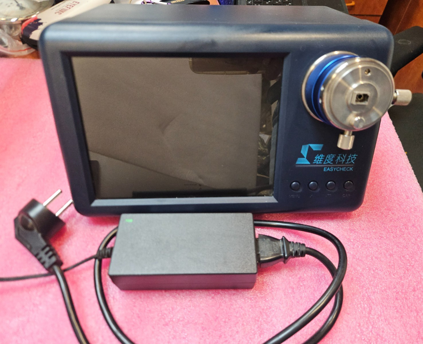 Dimension Technology, EasyCheck, EC400KD Fiber Optic Inspector + power supply