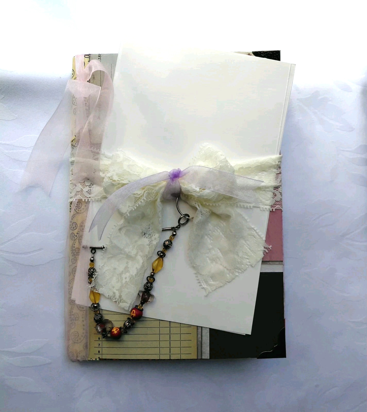 Bespoken Naked Junk Journal 32 Pages OOAK A Month of Your Life Creation
