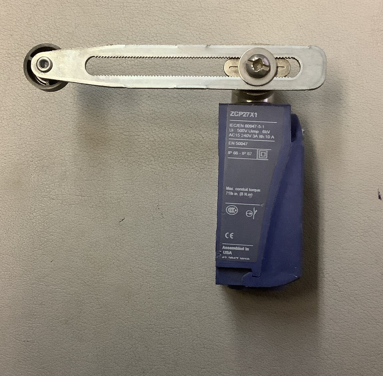 Telemecanique ZCP27X1 Limit Switch (b218)