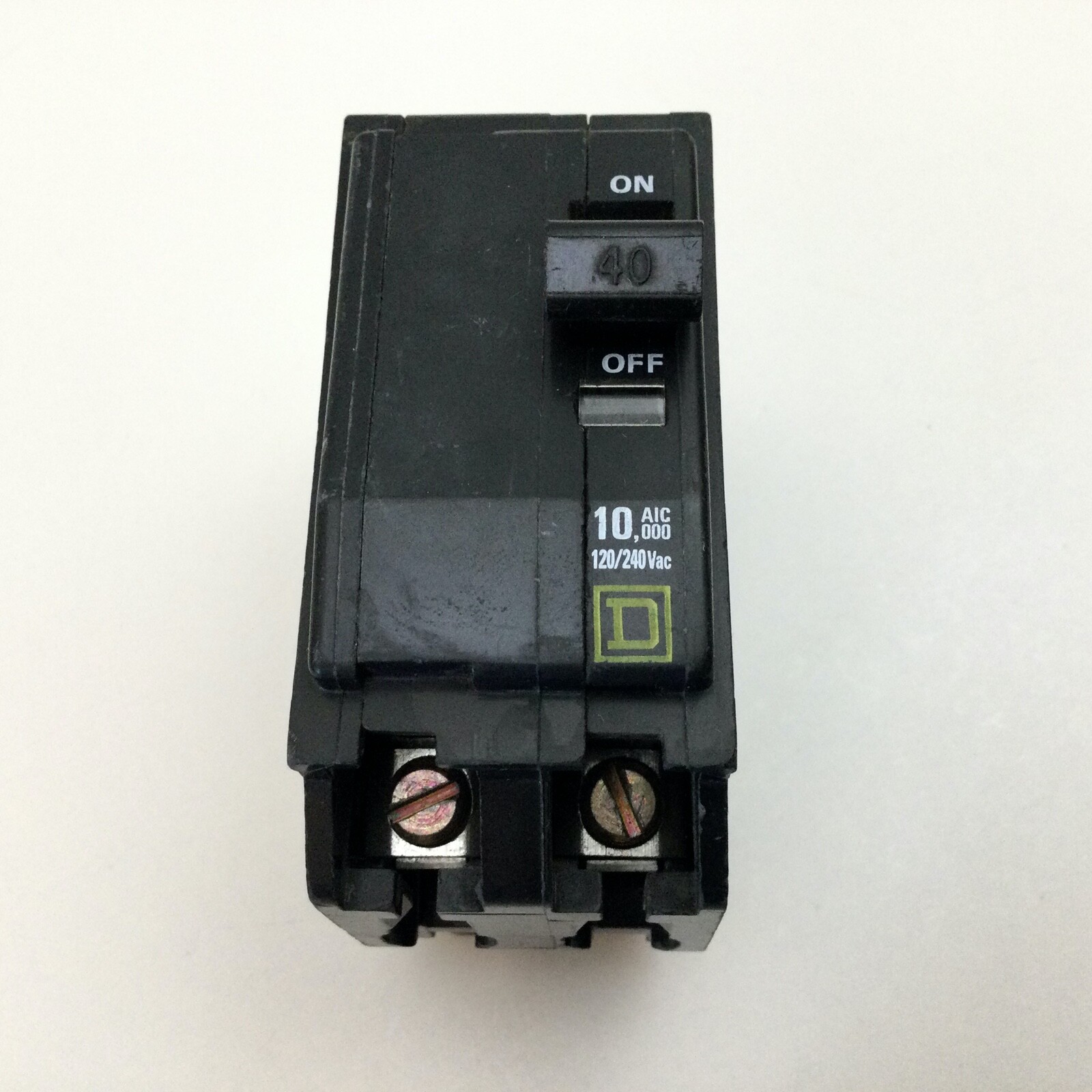 Square D QO240 40 Amp 2 Pole 120/240V Plug-In Circuit Breaker