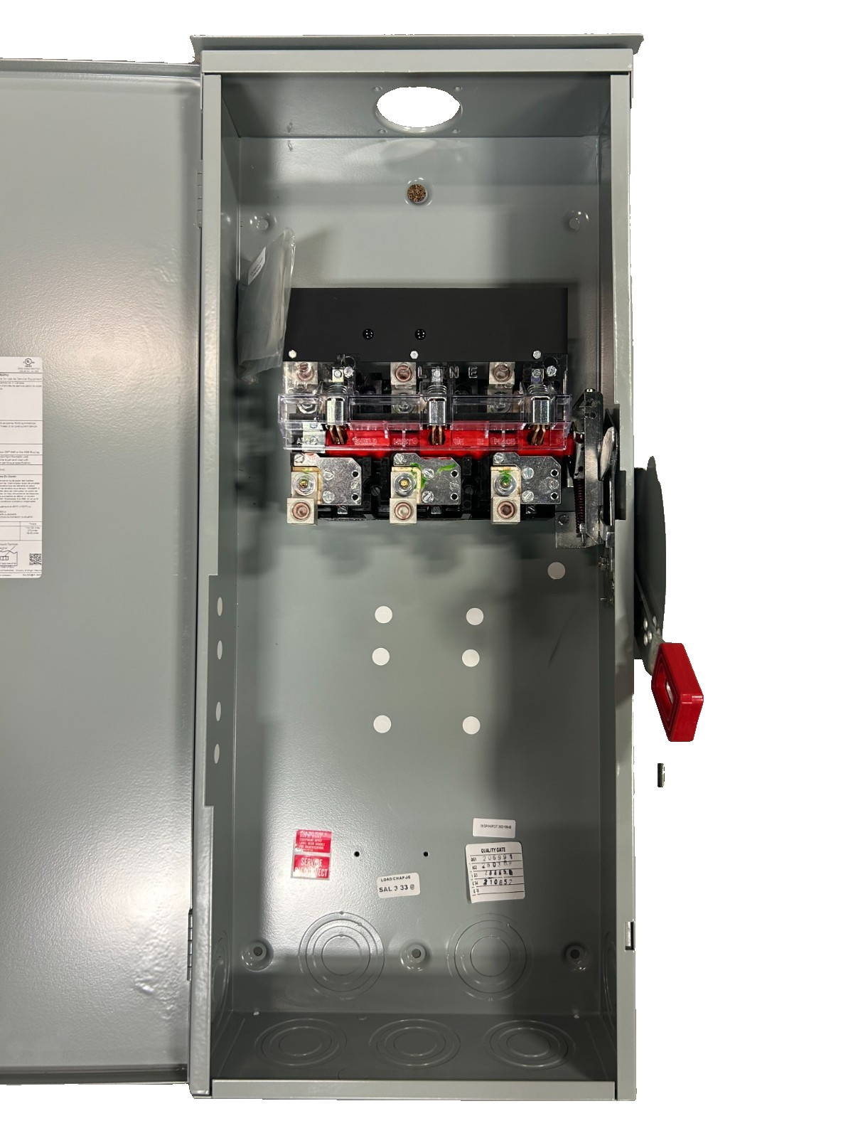 New GE THN3364R Non-Fusible Heavy Duty Safety Switch 200A 3-Pole 600VAC