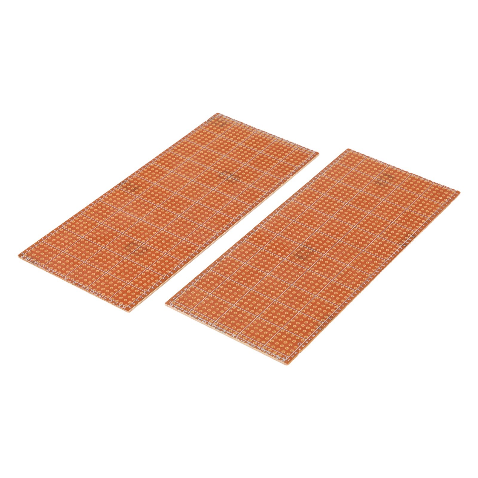 2 X Stripboard Veroboard Single-Sided Copper PCB Circuit Perf Board 6.5*14.5CM