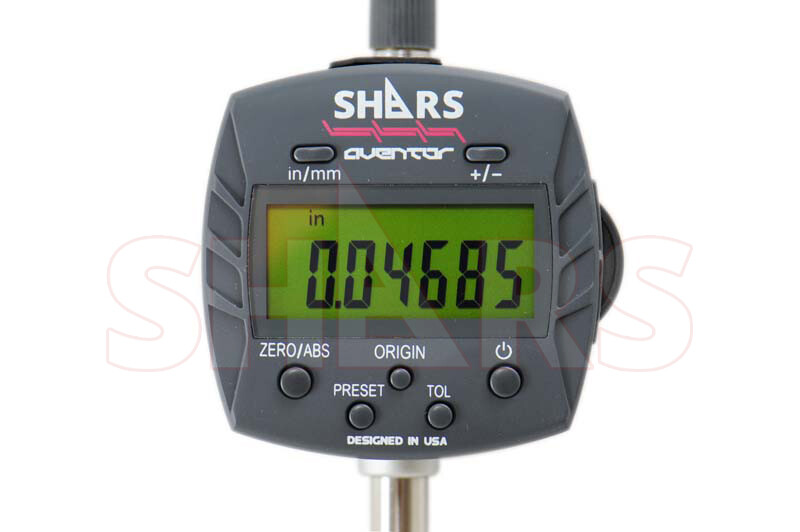 Shars Aventor 0.5″/12.7mm .0005″/ .01mm Resolution Electronic Indicator IP54 P]