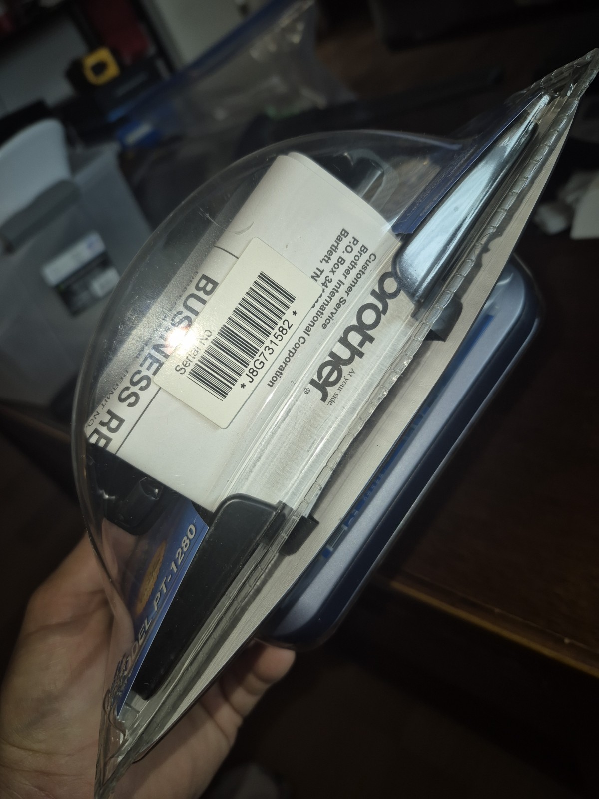 P- Touch Brother P-Touch PT-1280 Home & Office labeler new in sealed p ackage