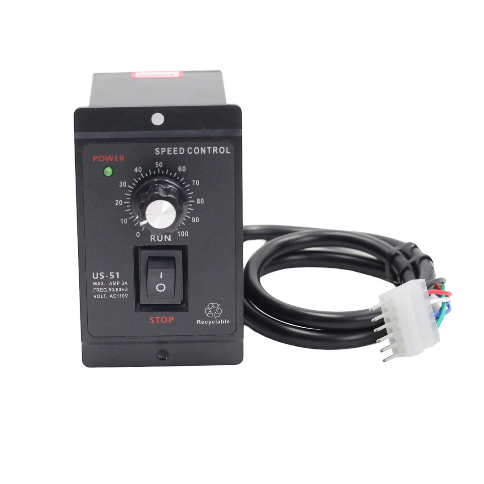120W AC 110V Electric Motor Speed Controller Reversible Switch Regulator Switch