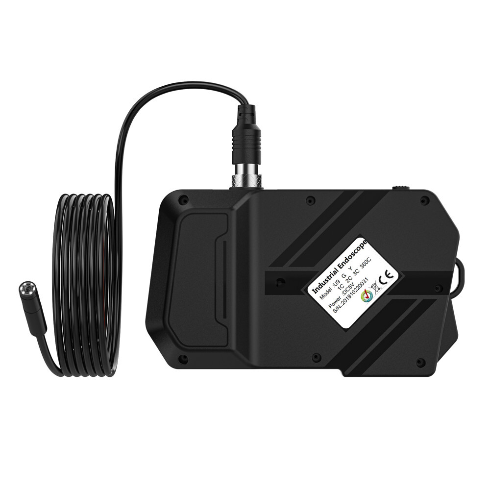 4.3inch Dual Lens Endoscope Sewer Drain Pipe Inspection Camera 1080P 5M cable