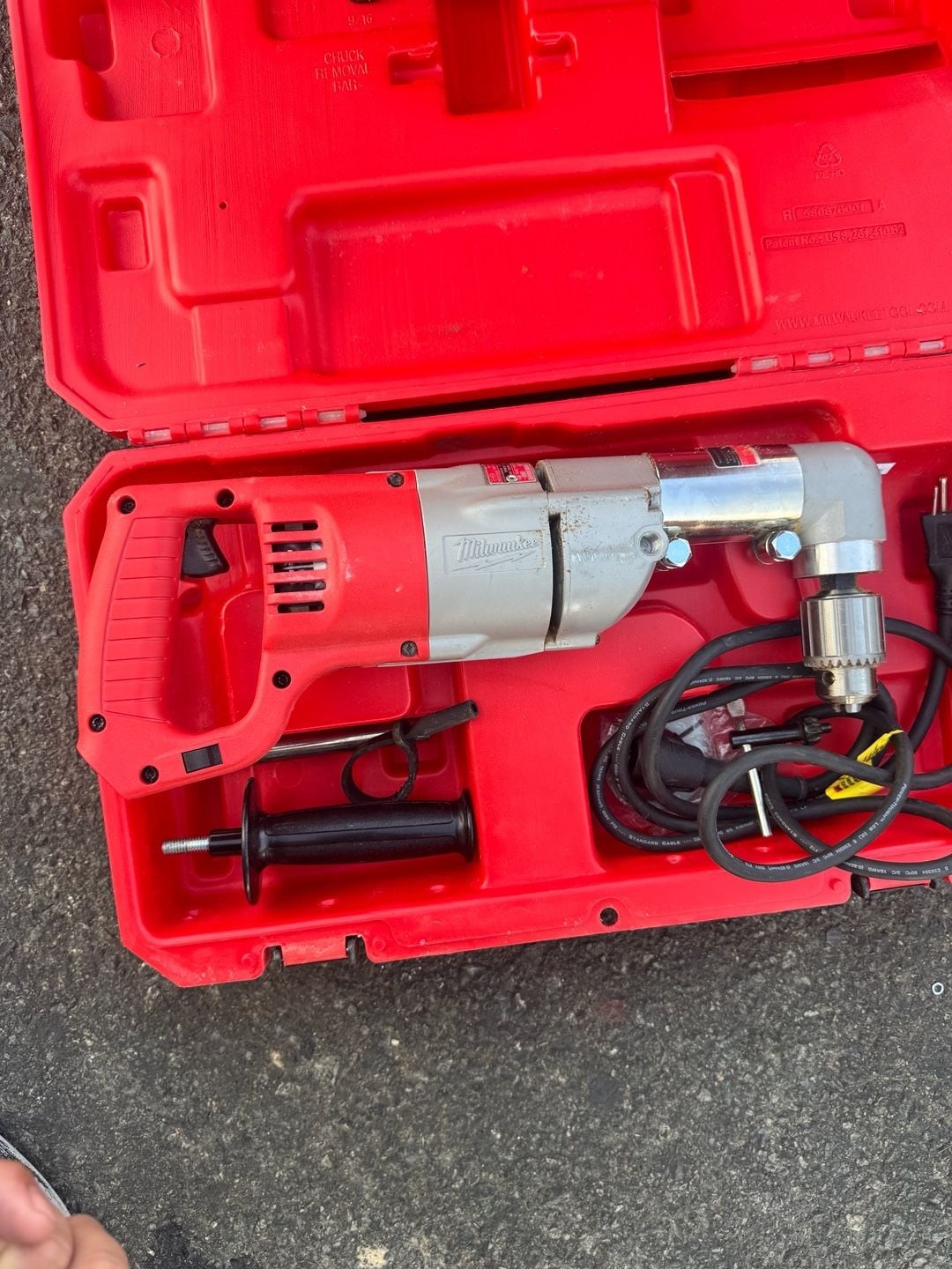Milwaukee 1107-1 Heavy-Duty 1/2-Inch Right Angle Drill Kit
