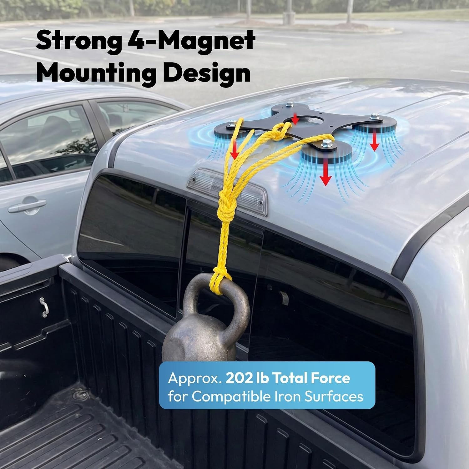 2025 Starlink Mini Magnetic Mount – with 4 Magnet Strong 202Lbs Mounting Kit
