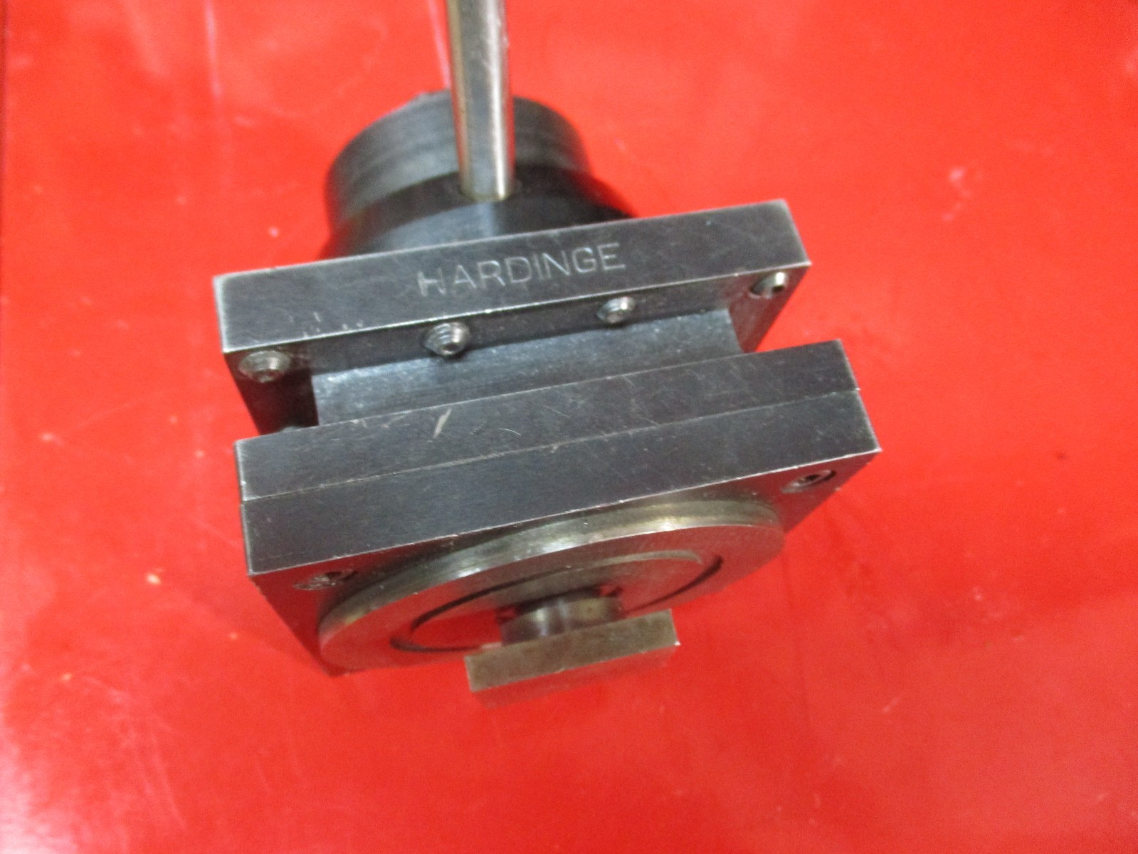 Hardinge Indexable 4-Way Tool Post 3″x3″, Complete Excellent