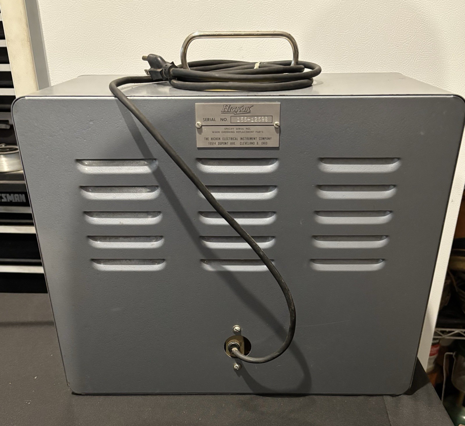 Hickok Model 615 TV Sweep & Marker Alignment Generator Serial 155-12598 Untested