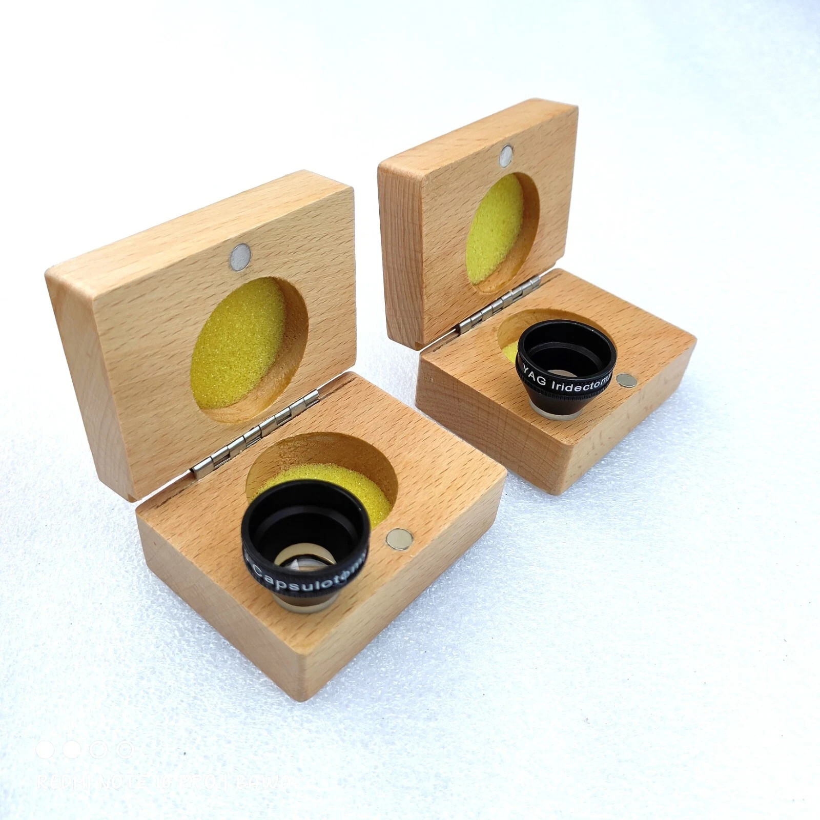 Eye Surgeon YAG Capsulotomy & YAG Iridectomy Laser Combo Lens Set For Optometry
