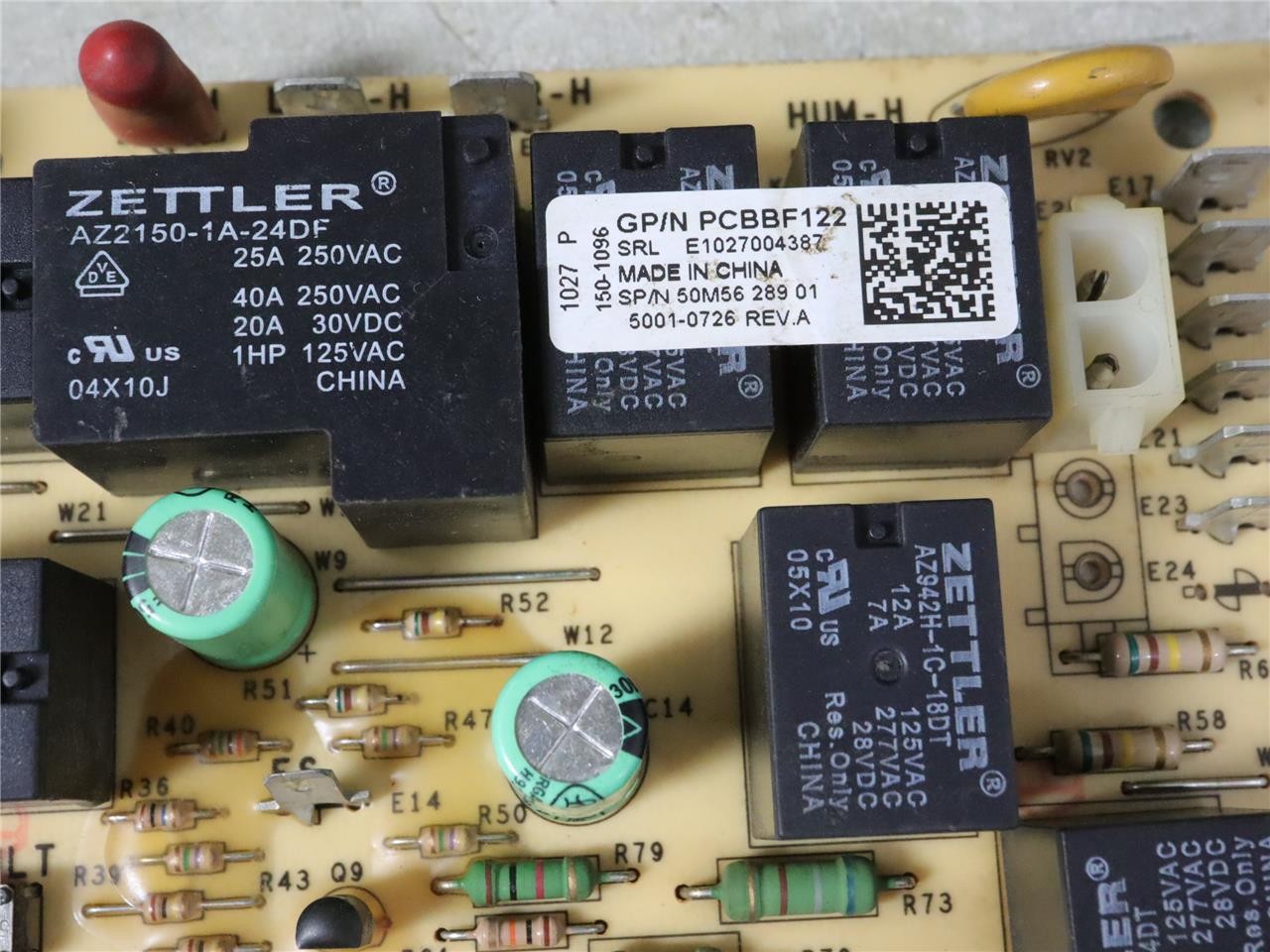 Goodman PCBBF122 Gas Furnace Control Circuit Board 50M56-289-01