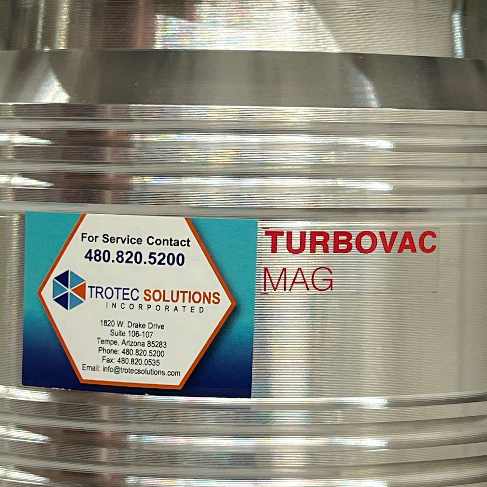 Oerlikon Leybold TURBOVAC MAG W 600 iP Turbo Pump Magnetic Bearing 410600V0506