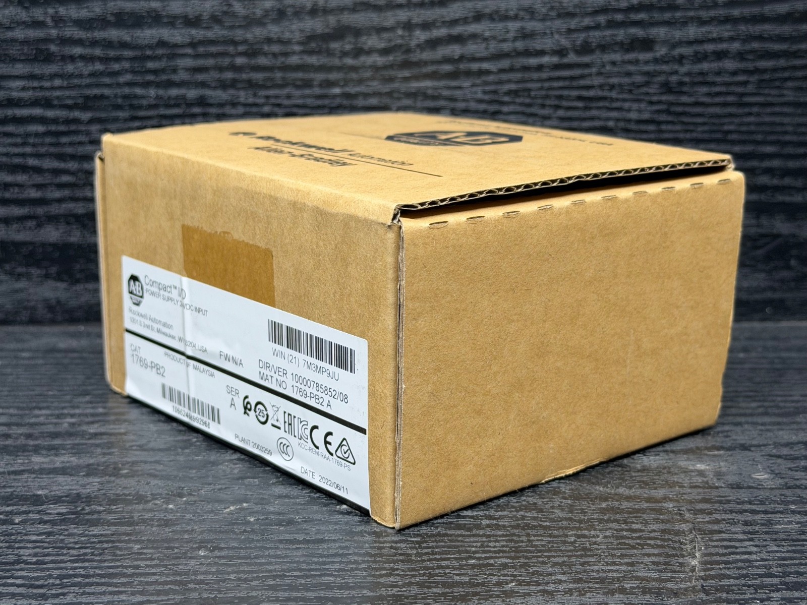 2022 Surplus Sealed Allen Bradley 1769-PB2 1769-P82 CompactLogix DC Power Supply