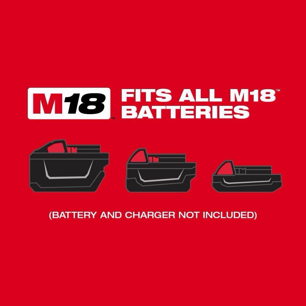 Milwaukee 2911-21 M18 FUEL 18V 8′ Cordless Concrete Pencil Vibrator Kit